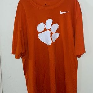 Clemson Tigers, orange, short sleeve